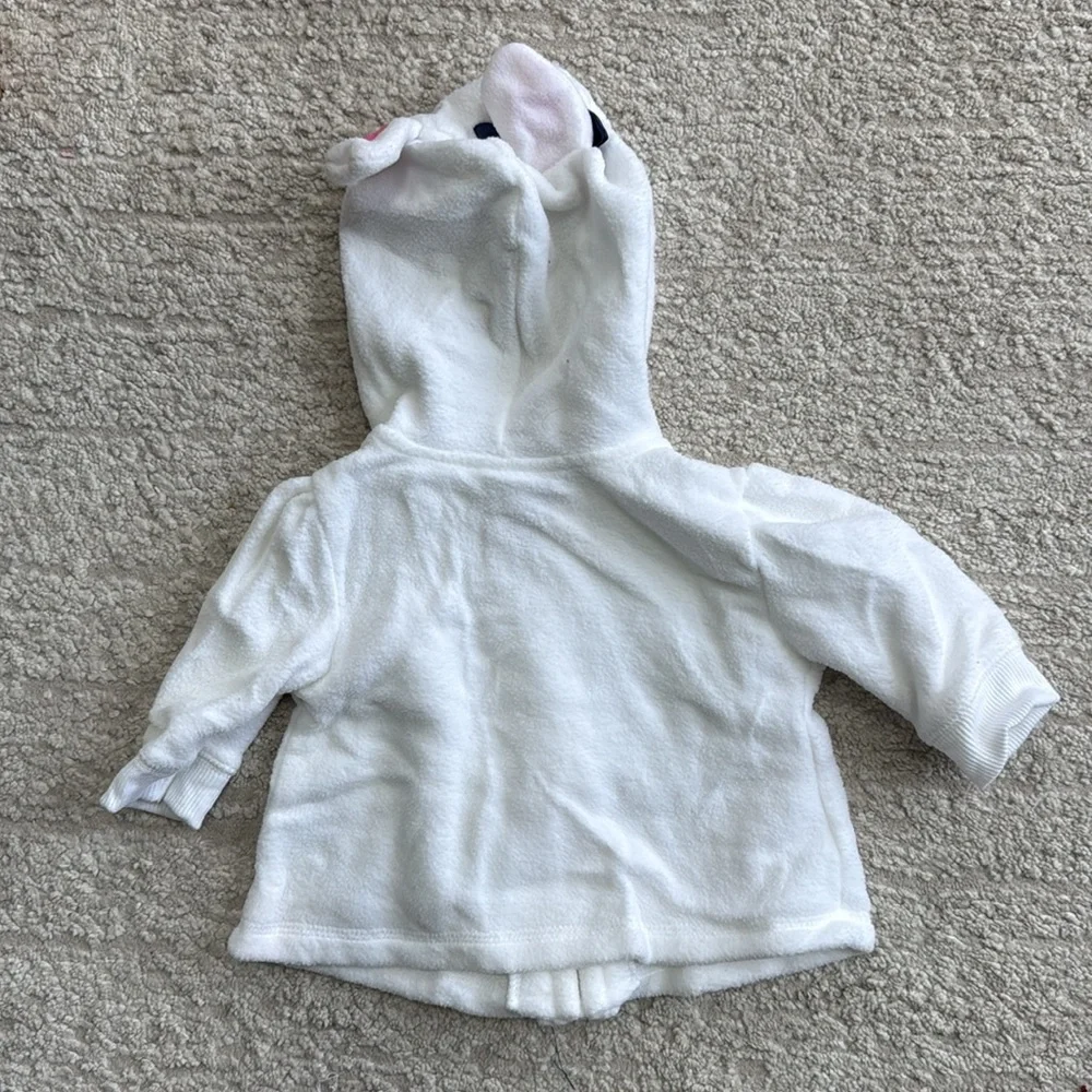 6 Piece Girl's Carter's, Old Navy Tops and Bottoms Bundle - Size 3-6 Months